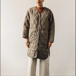 Micaela Greg Long Quilted Jacket (retails $408)